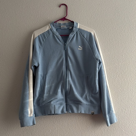 PUMA MEN'S JACKET Blue Fog size S - Picture 2 of 7